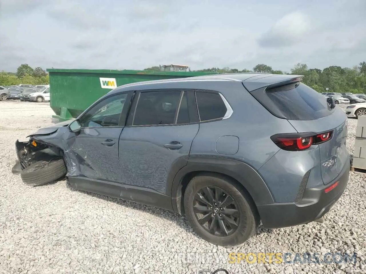 2 Photograph of a damaged car 7MMVABCM5PN136344 MAZDA CX-50 PREF 2023