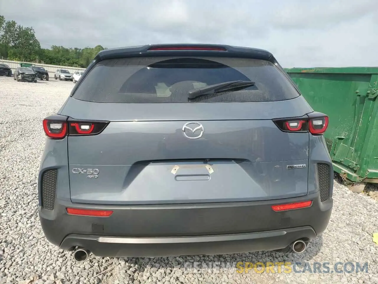 6 Photograph of a damaged car 7MMVABCM5PN136344 MAZDA CX-50 PREF 2023