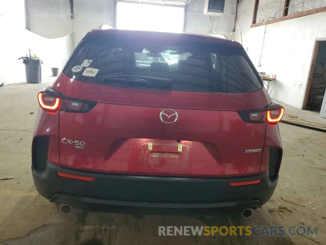 6 Photograph of a damaged car 7MMVABCM9PN125136 MAZDA CX-50 PREF 2023
