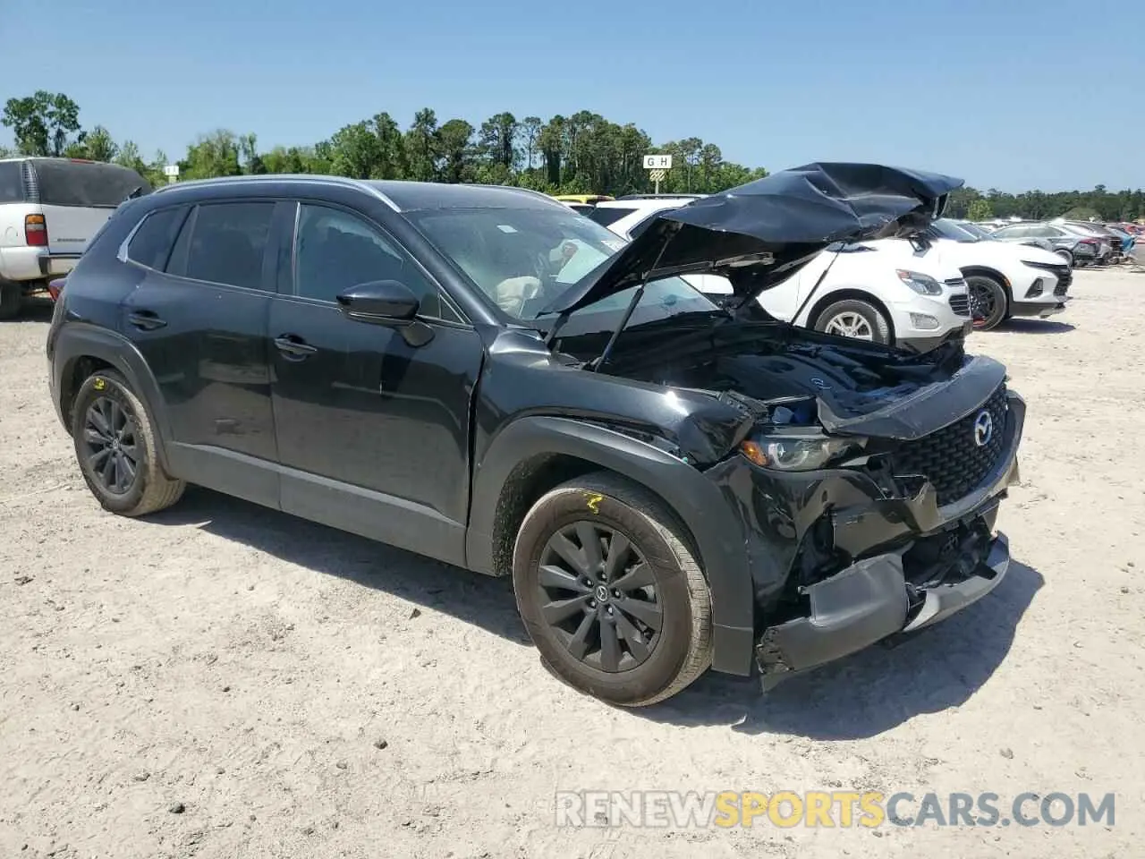 4 Photograph of a damaged car 7MMVABBM1RN188932 MAZDA CX-50 PREF 2024
