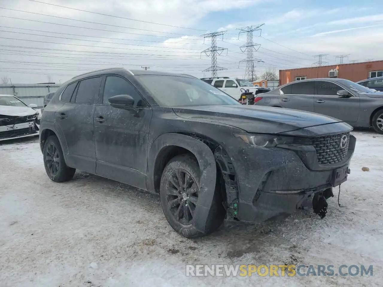 4 Photograph of a damaged car 7MMVABBM8RN161940 MAZDA CX-50 PREF 2024