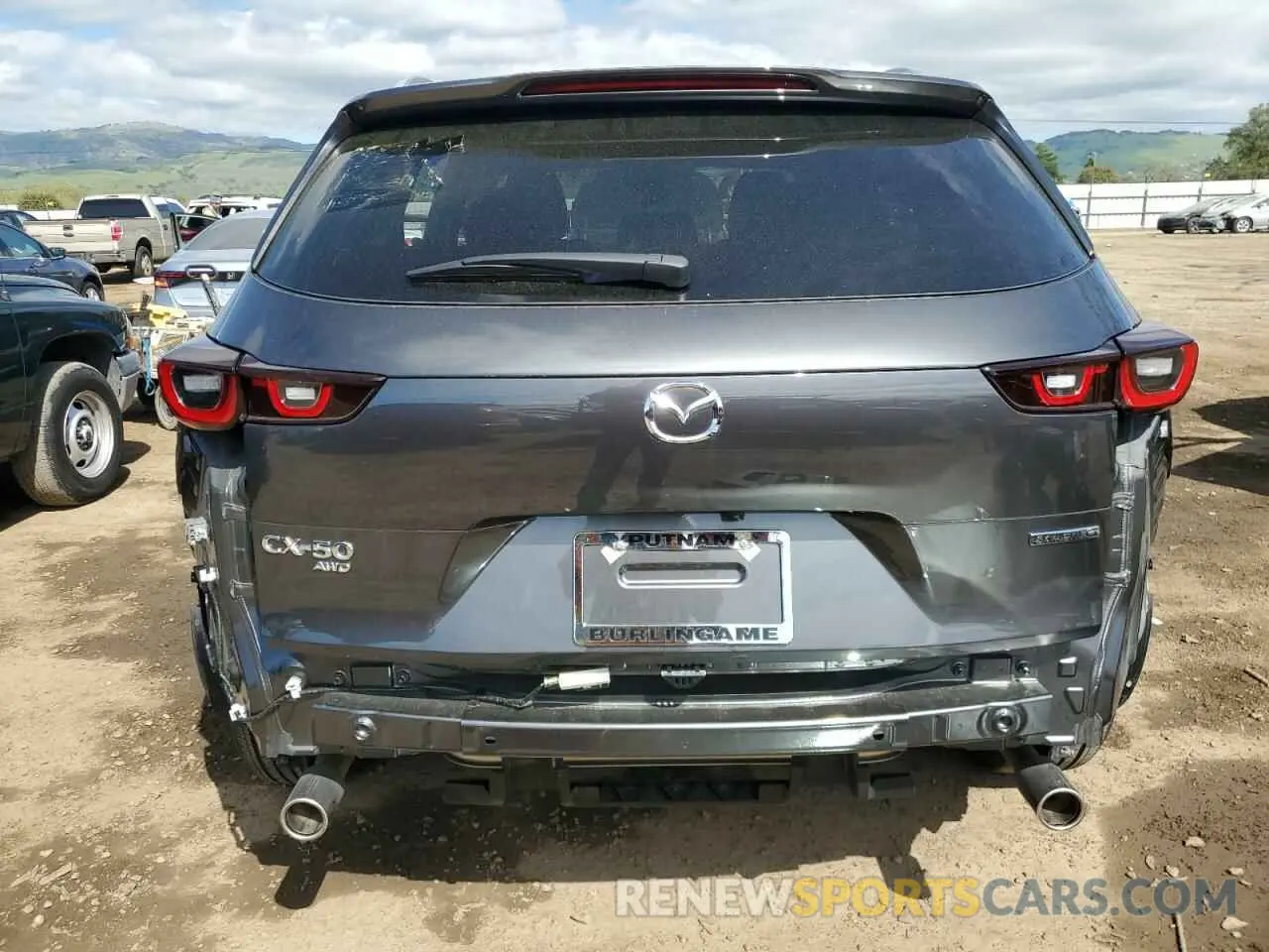 6 Photograph of a damaged car 7MMVABBM9RN167763 MAZDA CX-50 PREF 2024