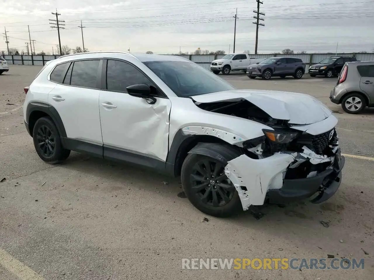 4 Photograph of a damaged car 7MMVABBM5SN314750 MAZDA CX-50 PREF 2025