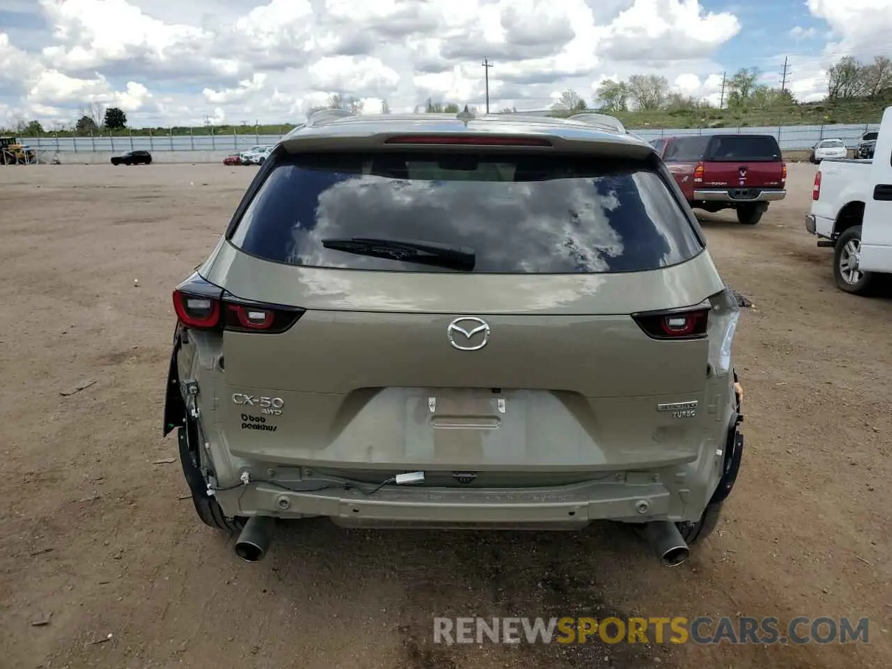 6 Photograph of a damaged car 7MMVABDYXPN103342 MAZDA CX-50 PREM 2023