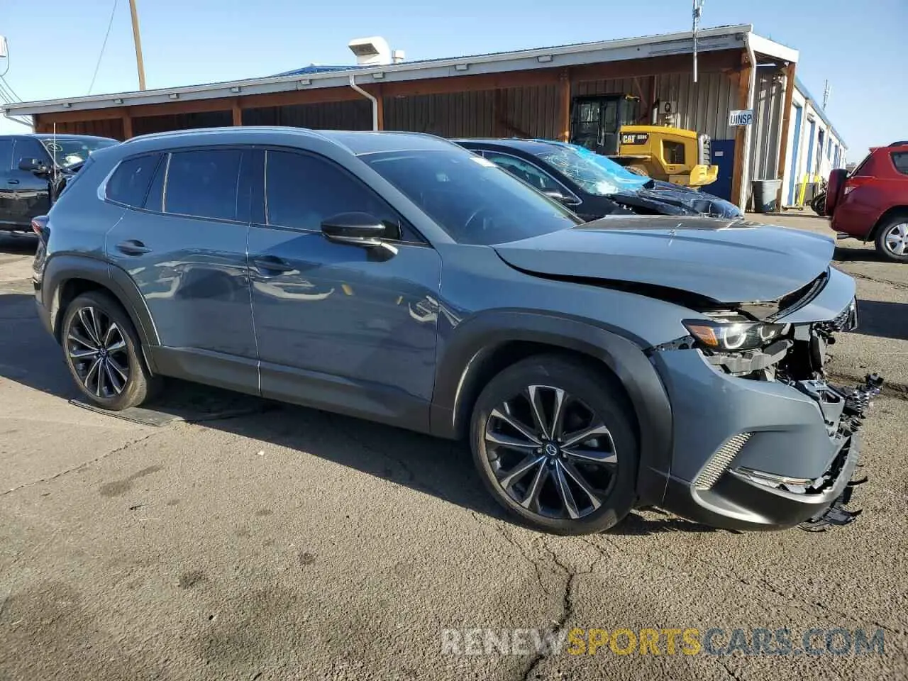 4 Photograph of a damaged car 7MMVABEM4PN105616 MAZDA CX-50 PREM 2023