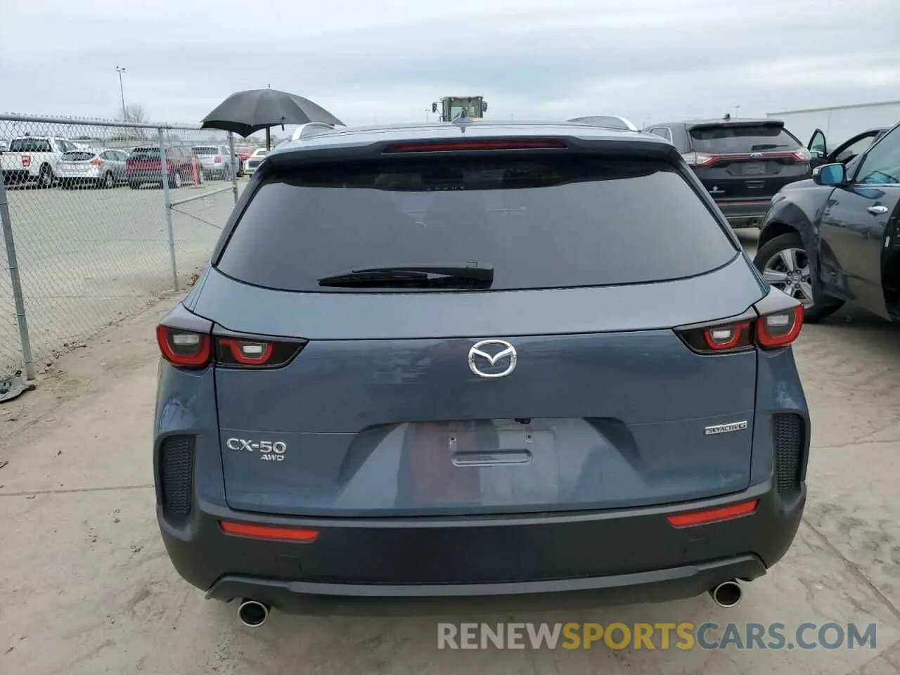 6 Photograph of a damaged car 7MMVABEM7PN101642 MAZDA CX-50 PREM 2023