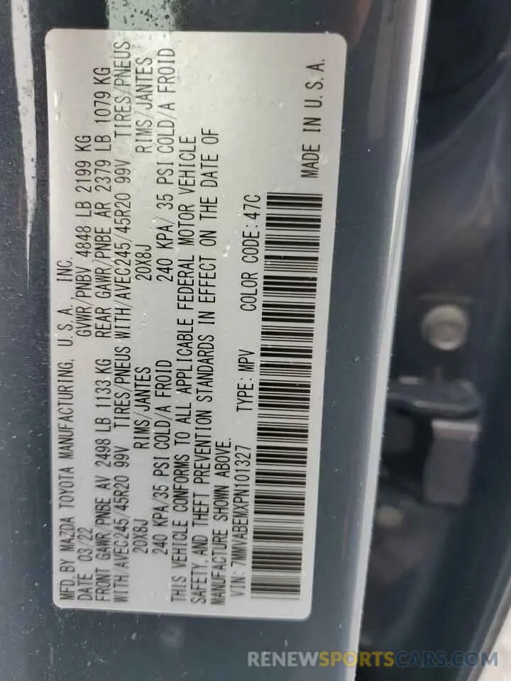 13 Photograph of a damaged car 7MMVABEMXPN101327 MAZDA CX-50 PREM 2023