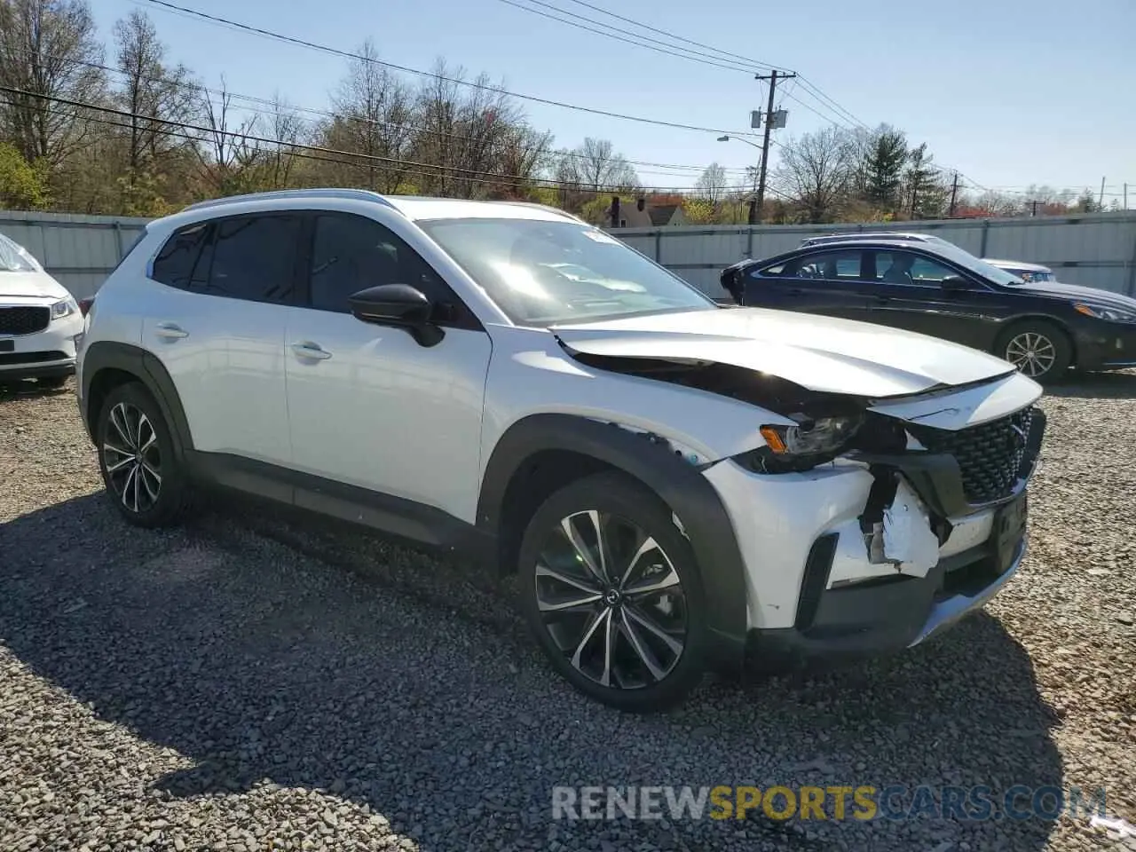 4 Photograph of a damaged car 7MMVABEY5RN243347 MAZDA CX-50 PREM 2024