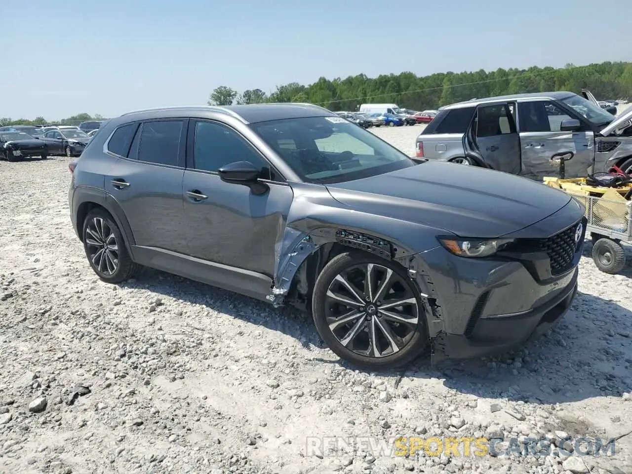 4 Photograph of a damaged car 7MMVABEM4SN337321 MAZDA CX-50 PREM 2025