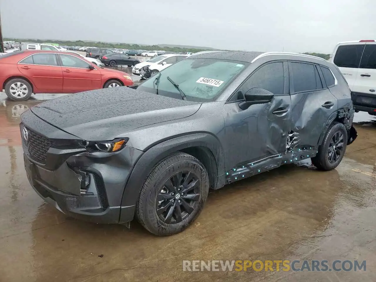 1 Photograph of a damaged car 7MMVABAM1RN201535 MAZDA CX-50 SELE 2024