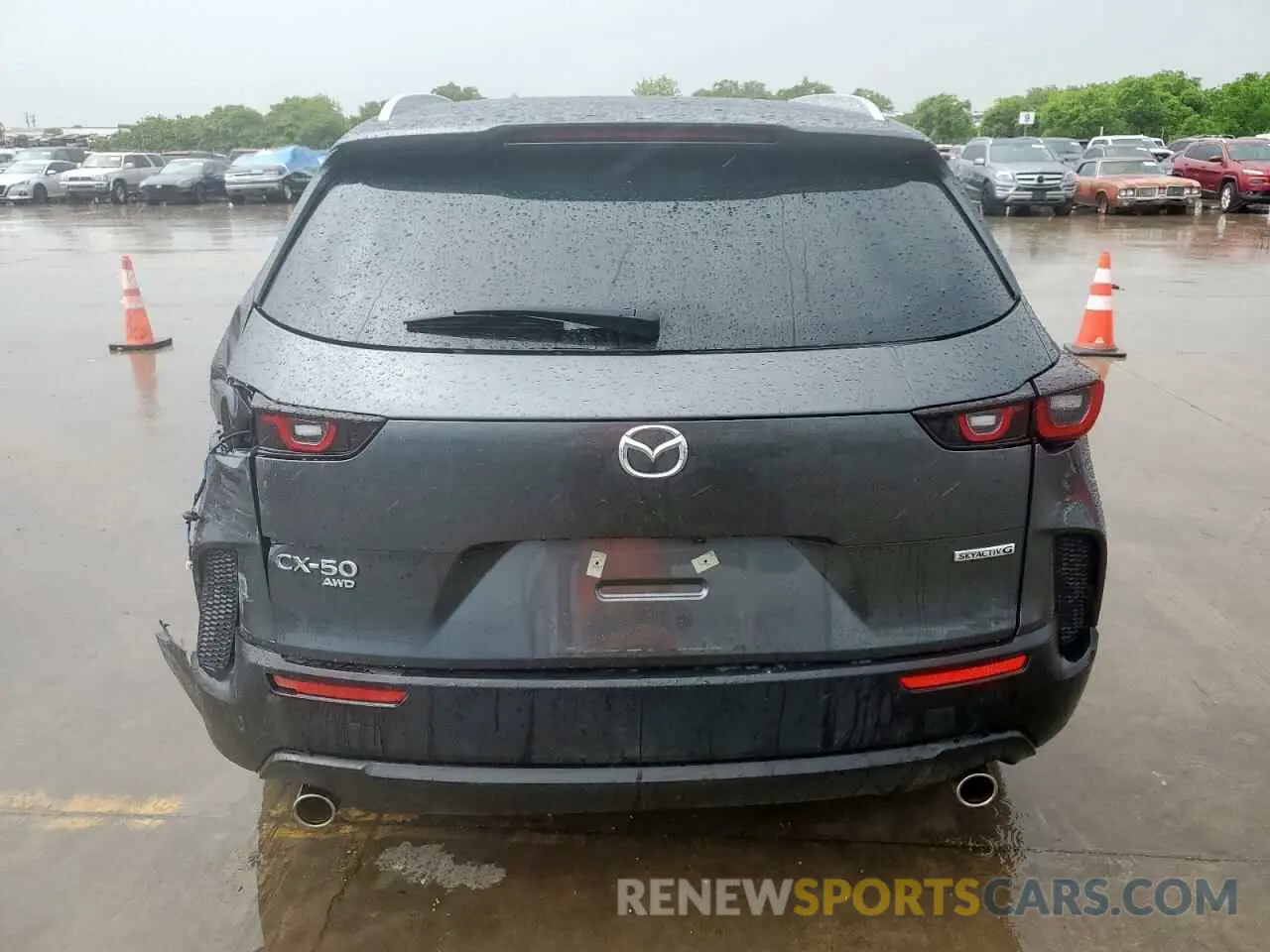 6 Photograph of a damaged car 7MMVABAM1RN201535 MAZDA CX-50 SELE 2024