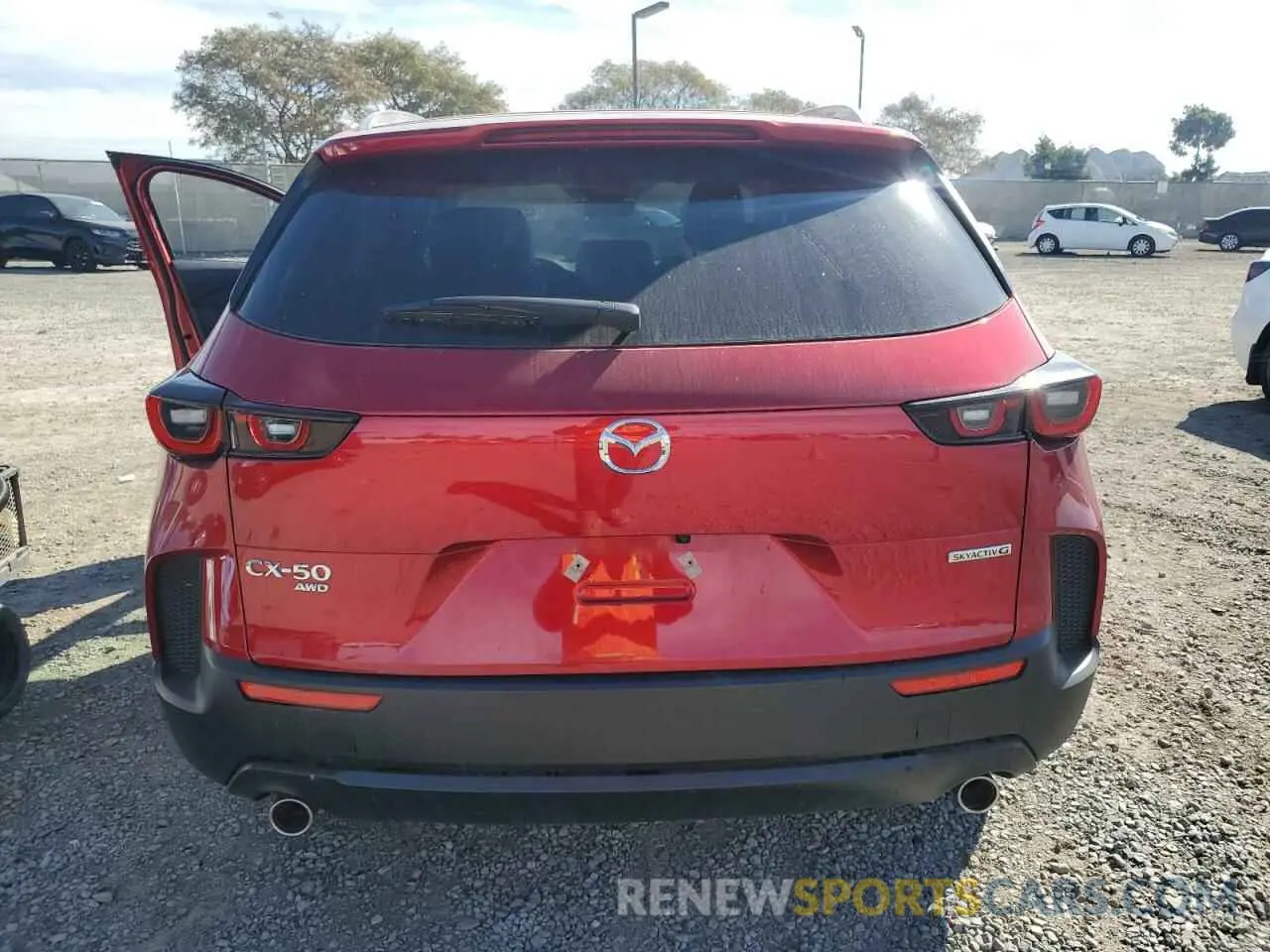 6 Photograph of a damaged car 7MMVABAM1RN218366 MAZDA CX-50 SELE 2024