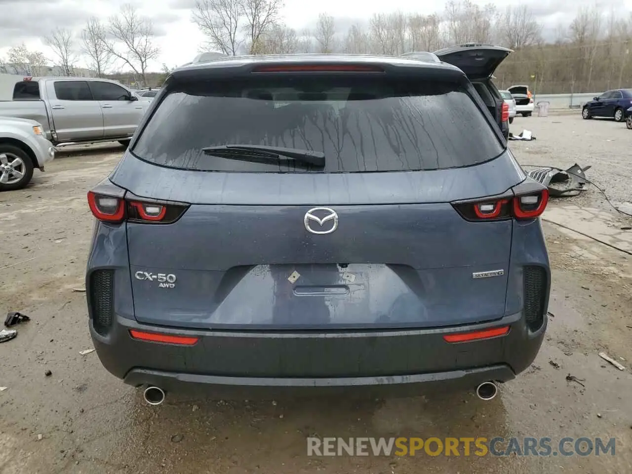6 Photograph of a damaged car 7MMVABAM1RN234115 MAZDA CX-50 SELE 2024