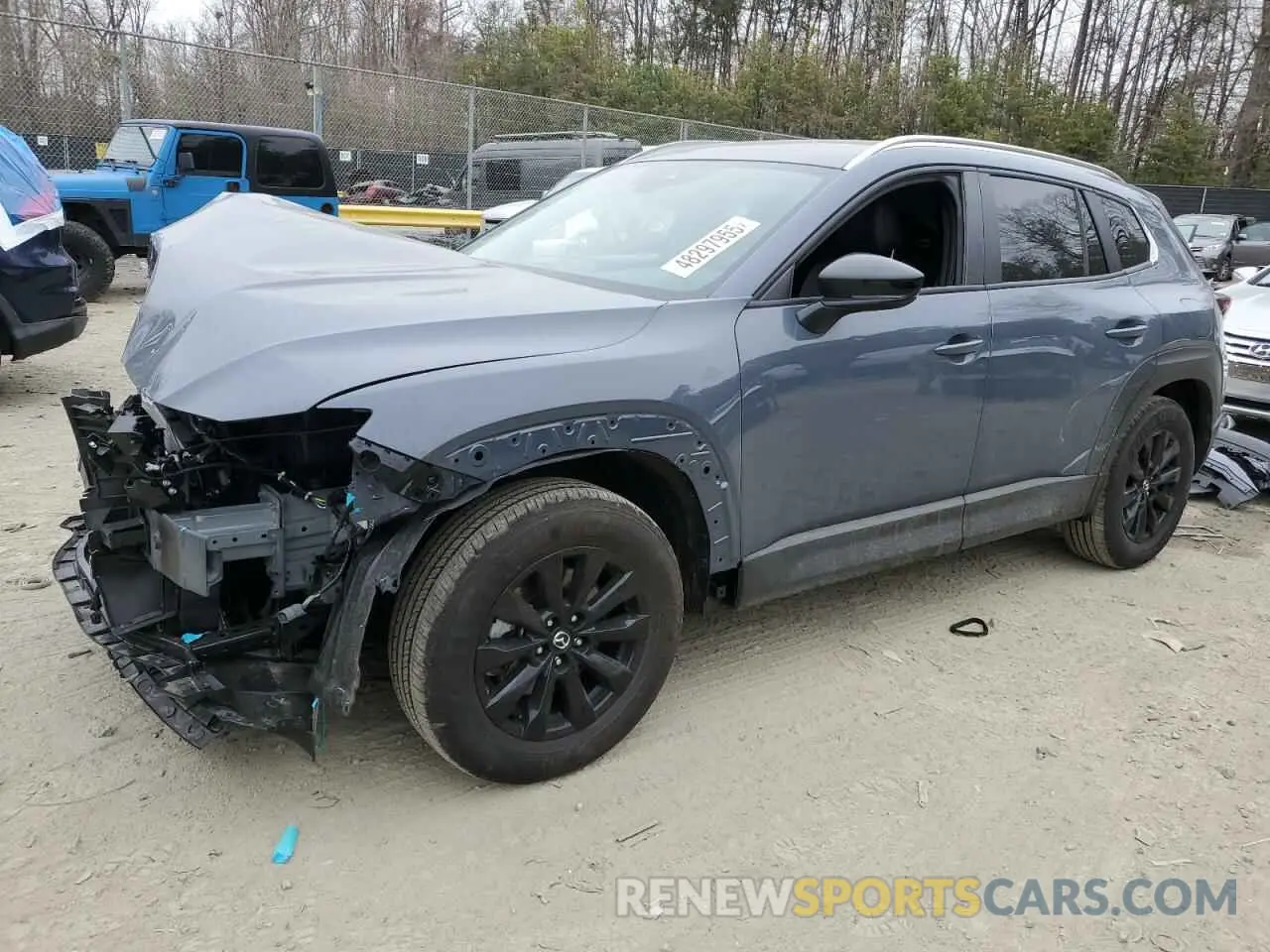 1 Photograph of a damaged car 7MMVABAM1RN235815 MAZDA CX-50 SELE 2024
