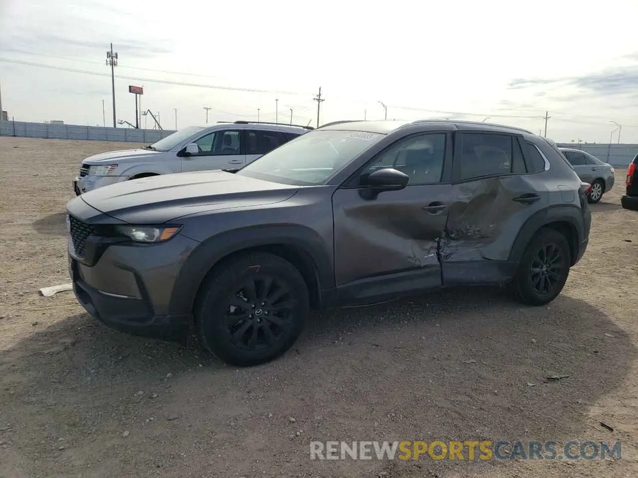 1 Photograph of a damaged car 7MMVABAM5RN173061 MAZDA CX-50 SELE 2024