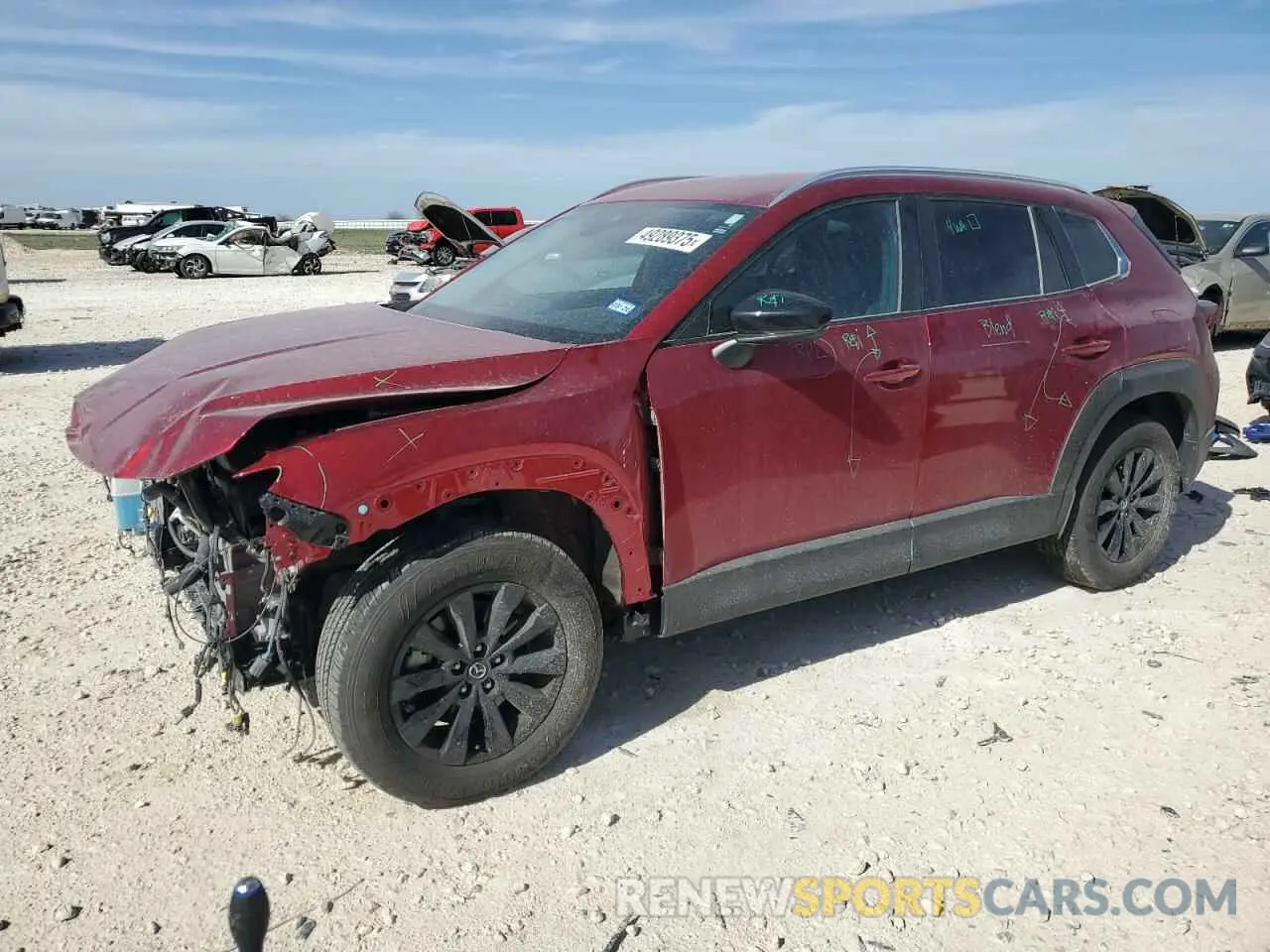 1 Photograph of a damaged car 7MMVABAMXRN197744 MAZDA CX-50 SELE 2024