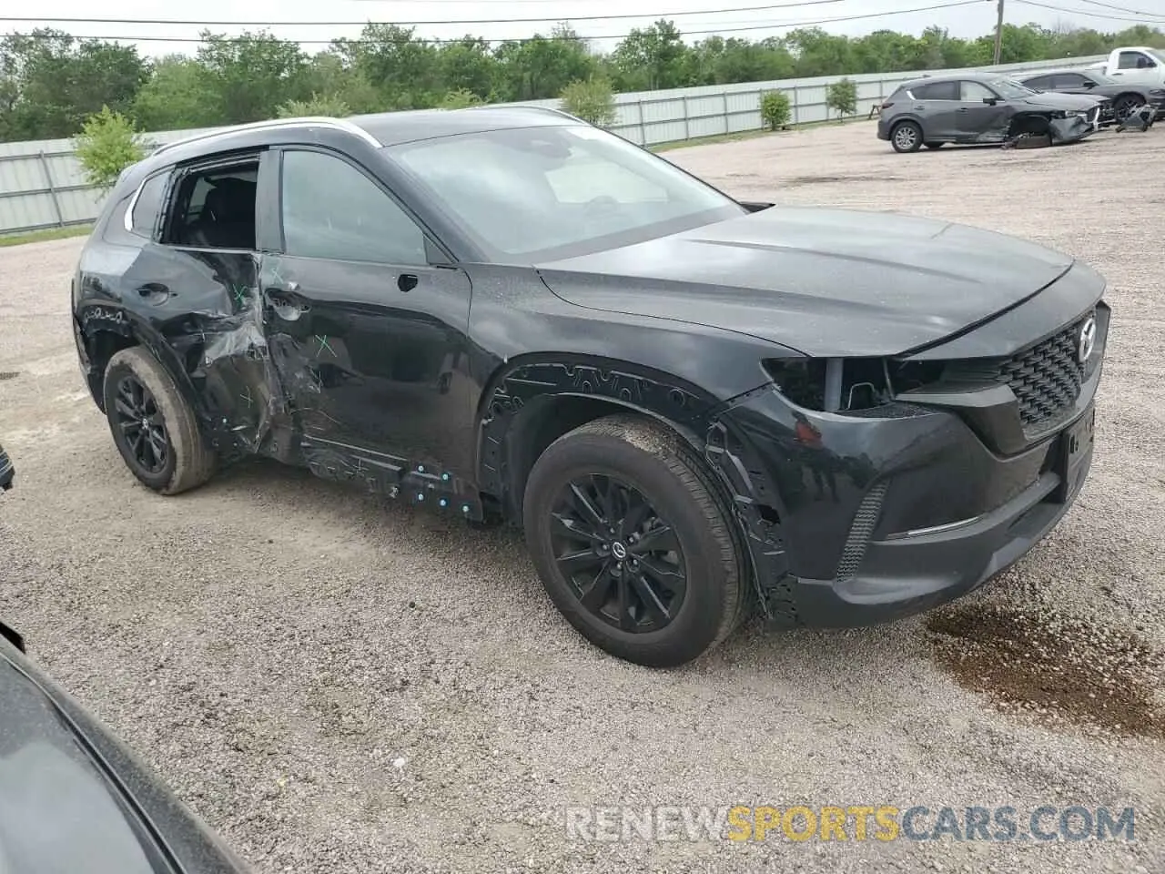 4 Photograph of a damaged car 7MMVABAM6SN304276 MAZDA CX-50 SELE 2025