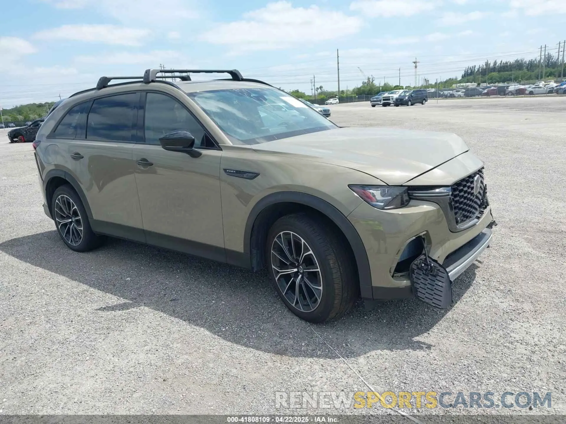 1 Photograph of a damaged car JM3KJDHA9S1100774 MAZDA CX-70 PHEV 2025