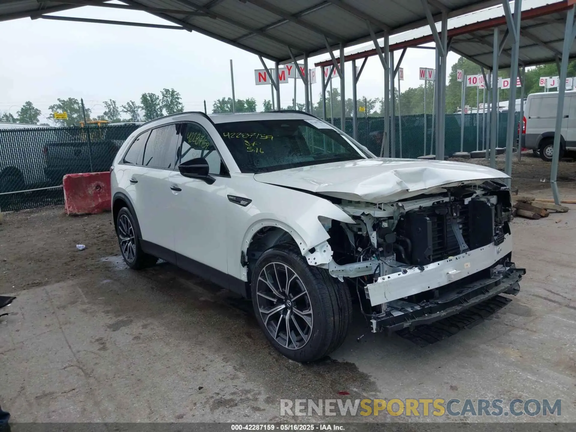 1 Photograph of a damaged car JM3KJEHA6S1111740 MAZDA CX-70 PHEV 2025