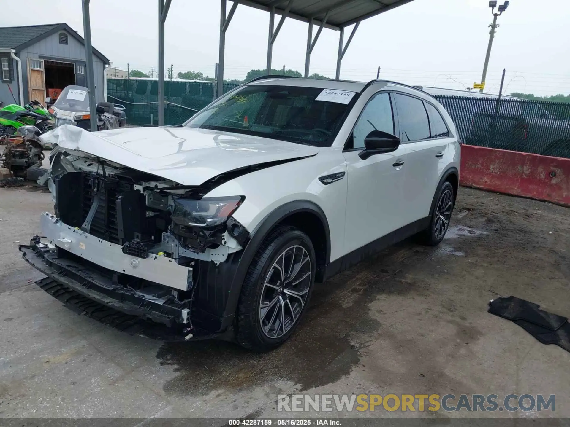 2 Photograph of a damaged car JM3KJEHA6S1111740 MAZDA CX-70 PHEV 2025