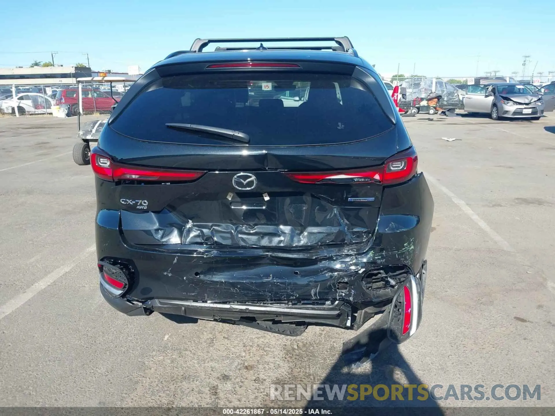 6 Photograph of a damaged car JM3KJEHA8S1100304 MAZDA CX-70 PHEV 2025