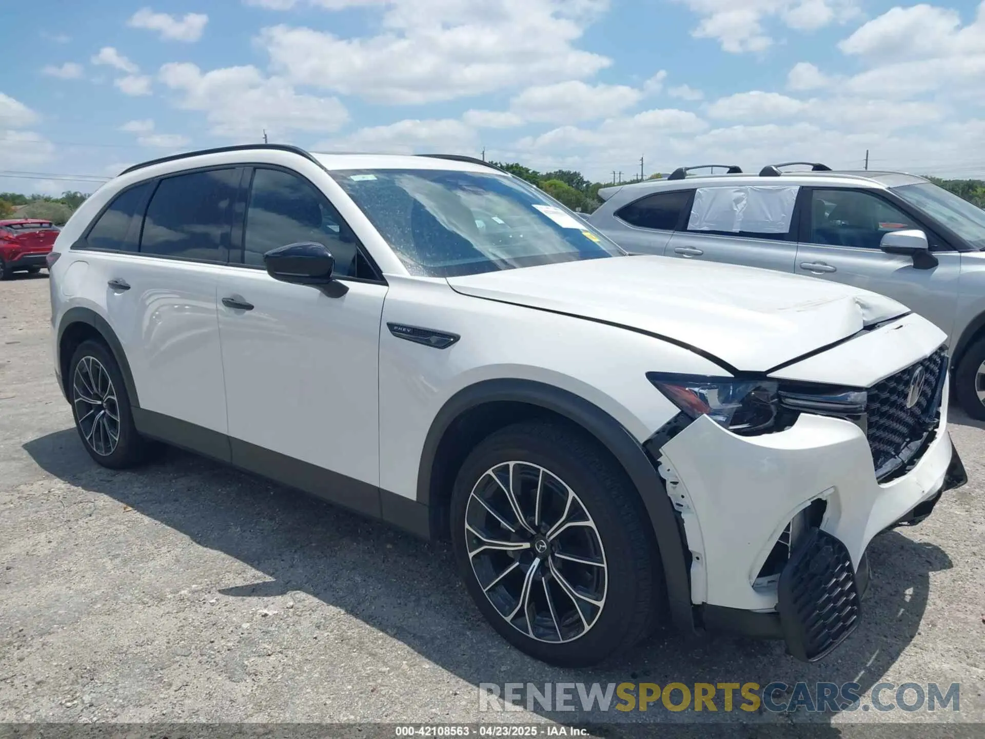 1 Photograph of a damaged car JM3KJEHASS1103427 MAZDA CX-70 PHEV 2025