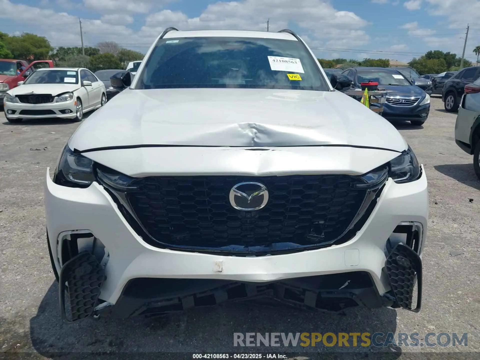 12 Photograph of a damaged car JM3KJEHASS1103427 MAZDA CX-70 PHEV 2025