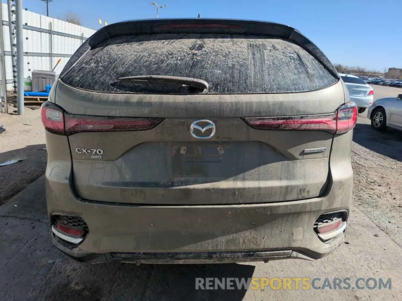 6 Photograph of a damaged car JM3KJDHAXS1100444 MAZDA CX-70 PREM 2025