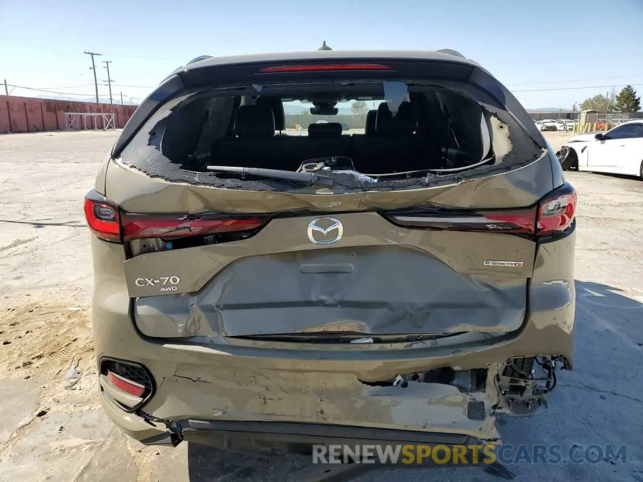 6 Photograph of a damaged car JM3KJDHC4S1122585 MAZDA CX-70 PREM 2025