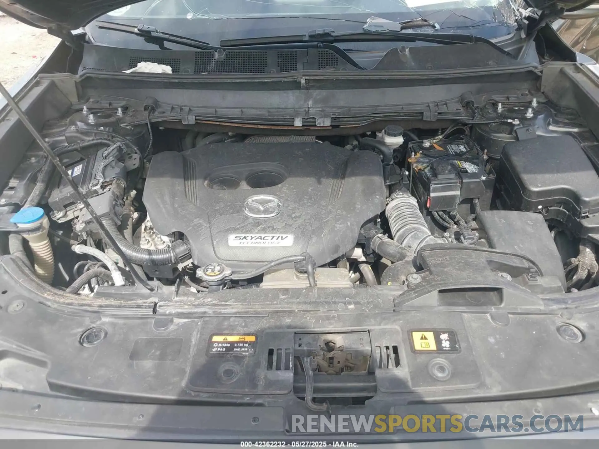 10 Photograph of a damaged car JM3TCABY0K0327361 MAZDA CX-9 2019