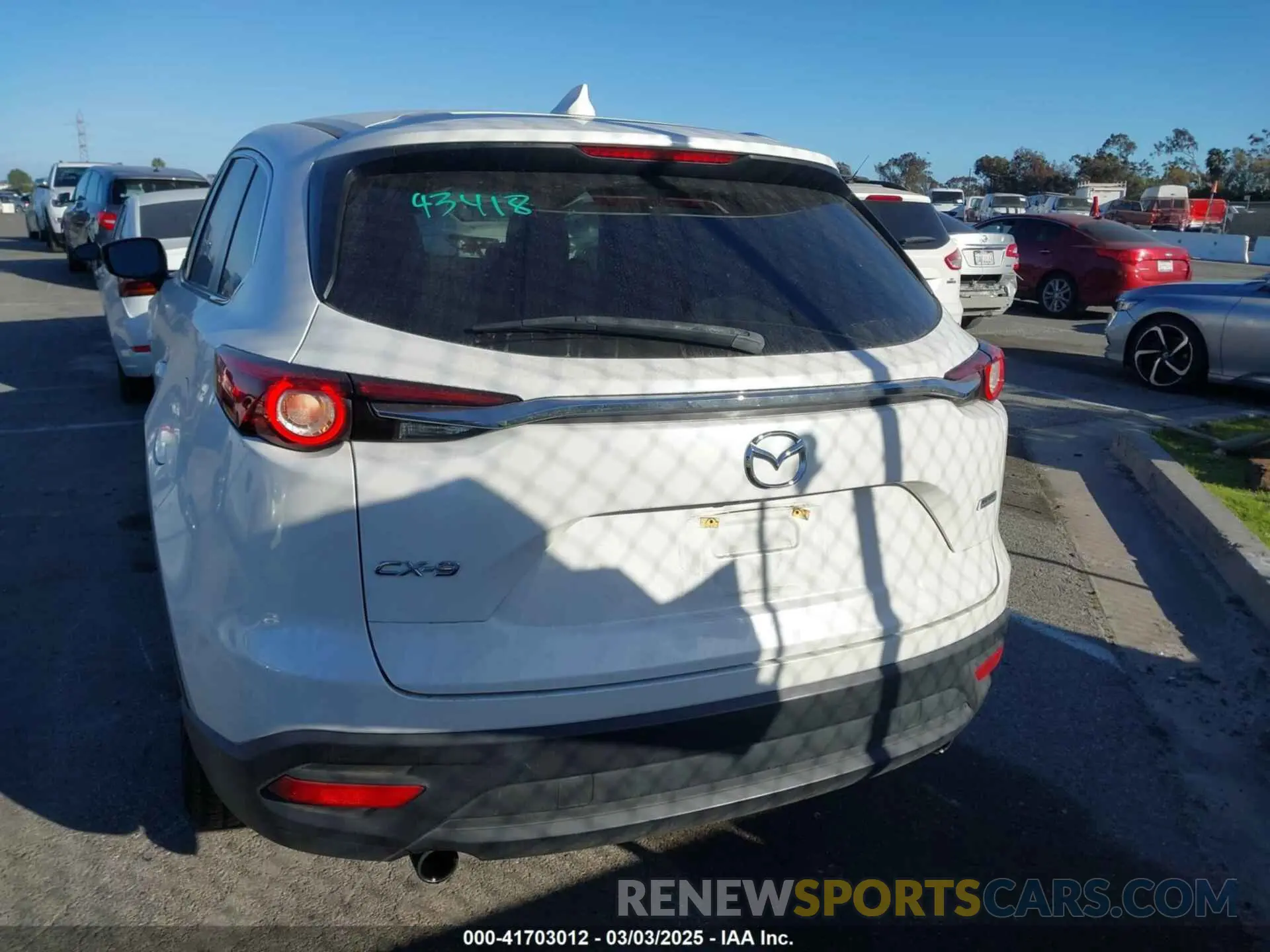 16 Photograph of a damaged car JM3TCABY9K0309019 MAZDA CX-9 2019