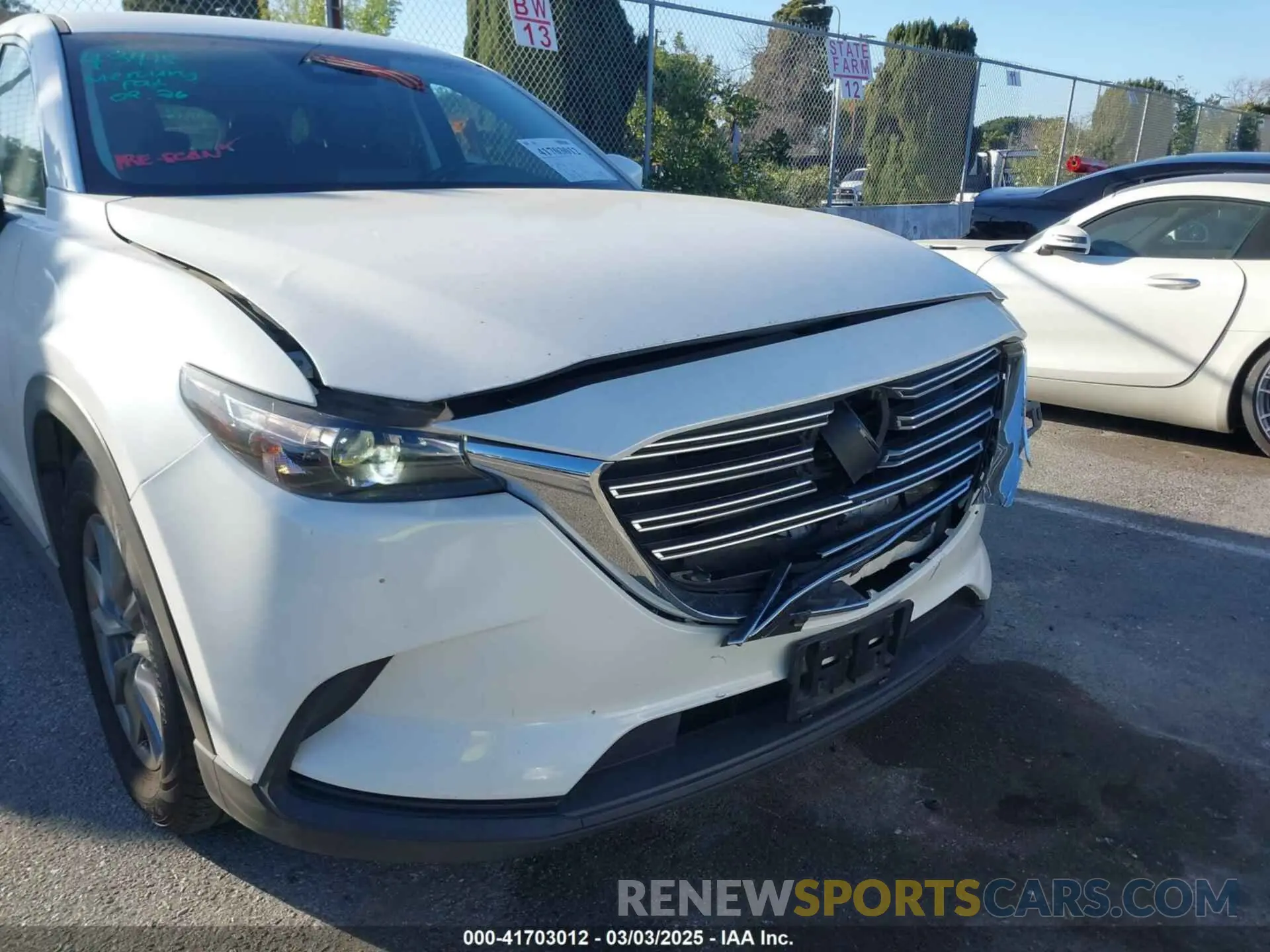 17 Photograph of a damaged car JM3TCABY9K0309019 MAZDA CX-9 2019