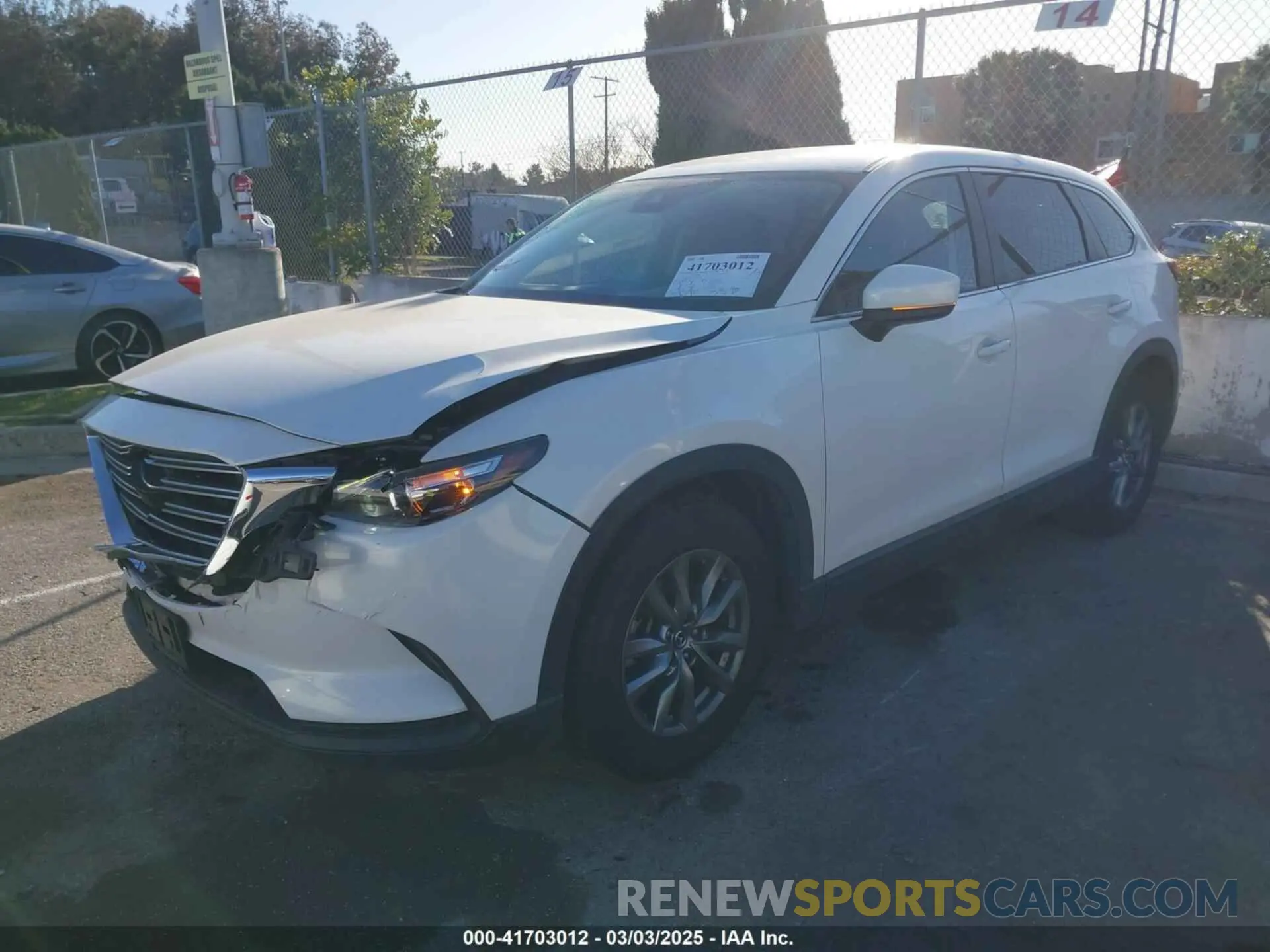 2 Photograph of a damaged car JM3TCABY9K0309019 MAZDA CX-9 2019
