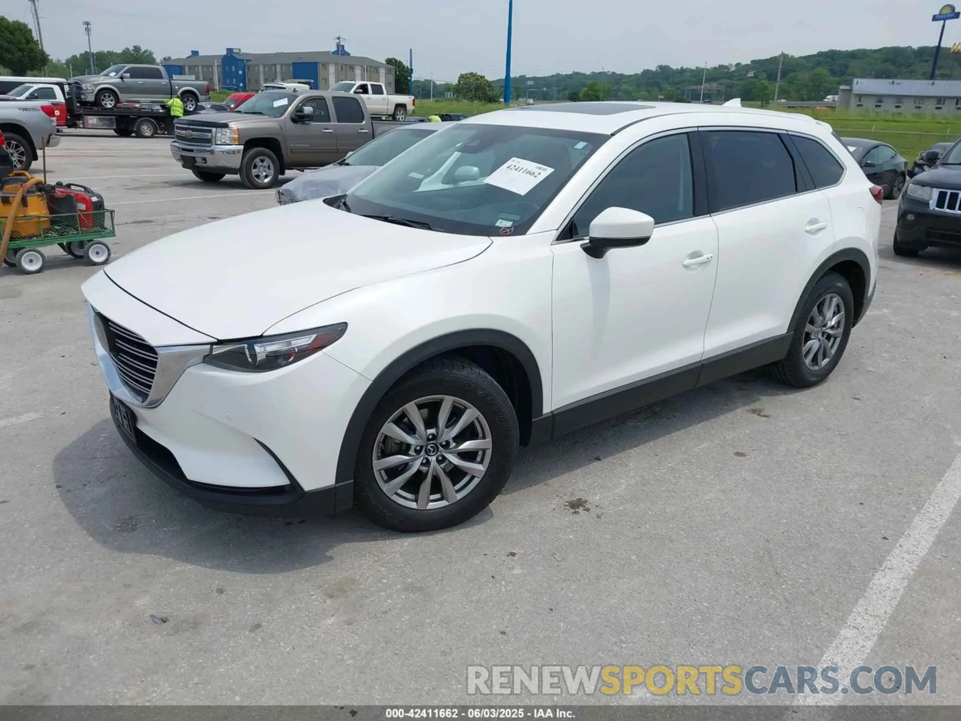 2 Photograph of a damaged car JM3TCACY1K0334804 MAZDA CX-9 2019
