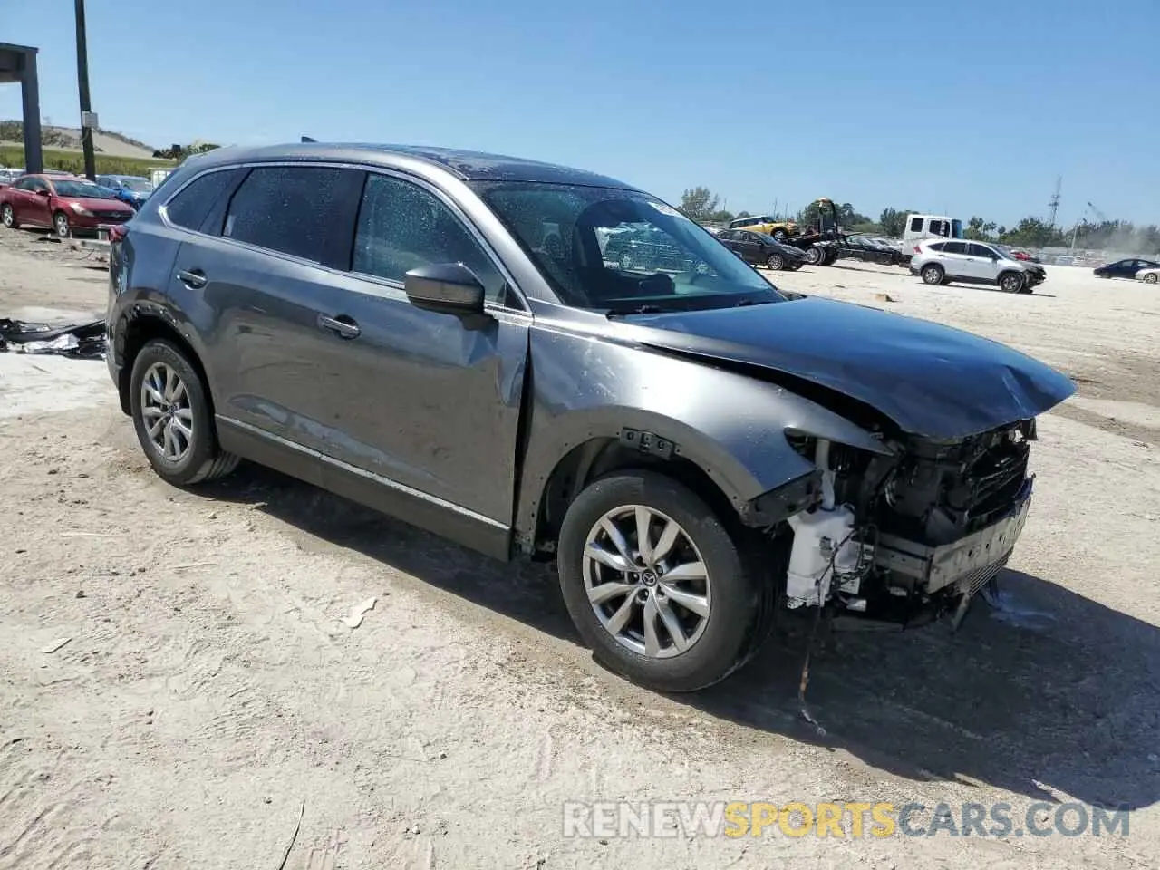 4 Photograph of a damaged car JM3TCACY4K0330567 MAZDA CX-9 2019