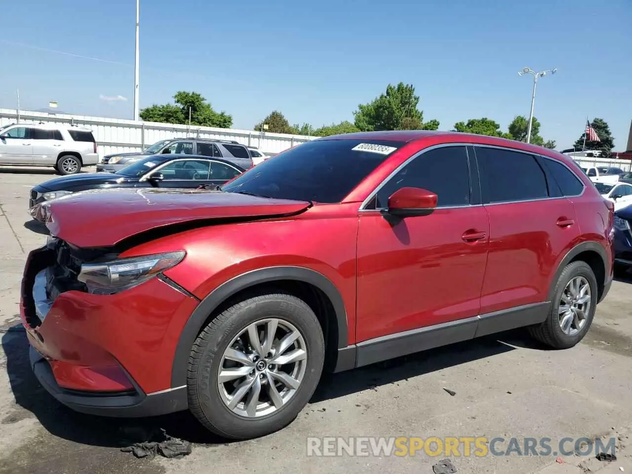 1 Photograph of a damaged car JM3TCACY5K0316516 MAZDA CX-9 2019