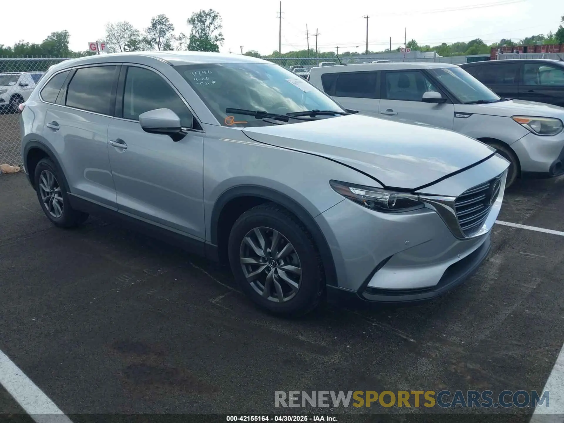 1 Photograph of a damaged car JM3TCACY7K0324102 MAZDA CX-9 2019