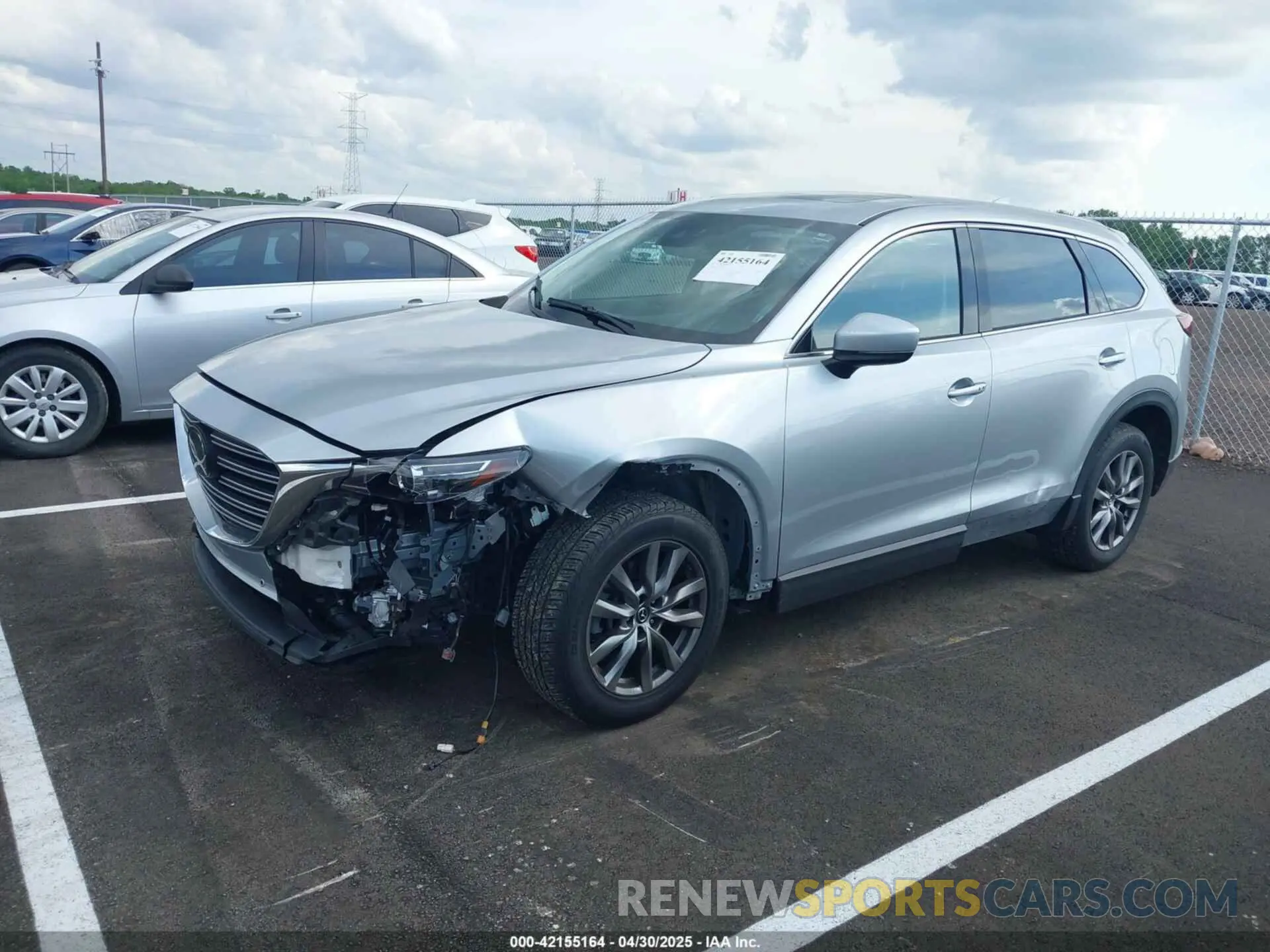 2 Photograph of a damaged car JM3TCACY7K0324102 MAZDA CX-9 2019