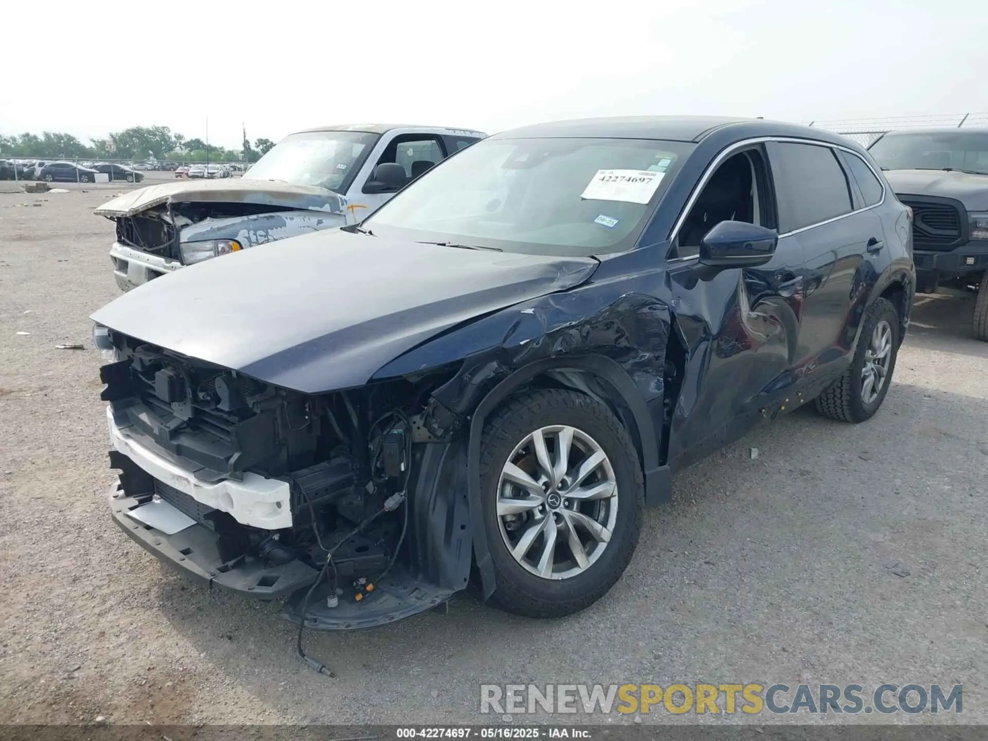 2 Photograph of a damaged car JM3TCACY7K0334175 MAZDA CX-9 2019