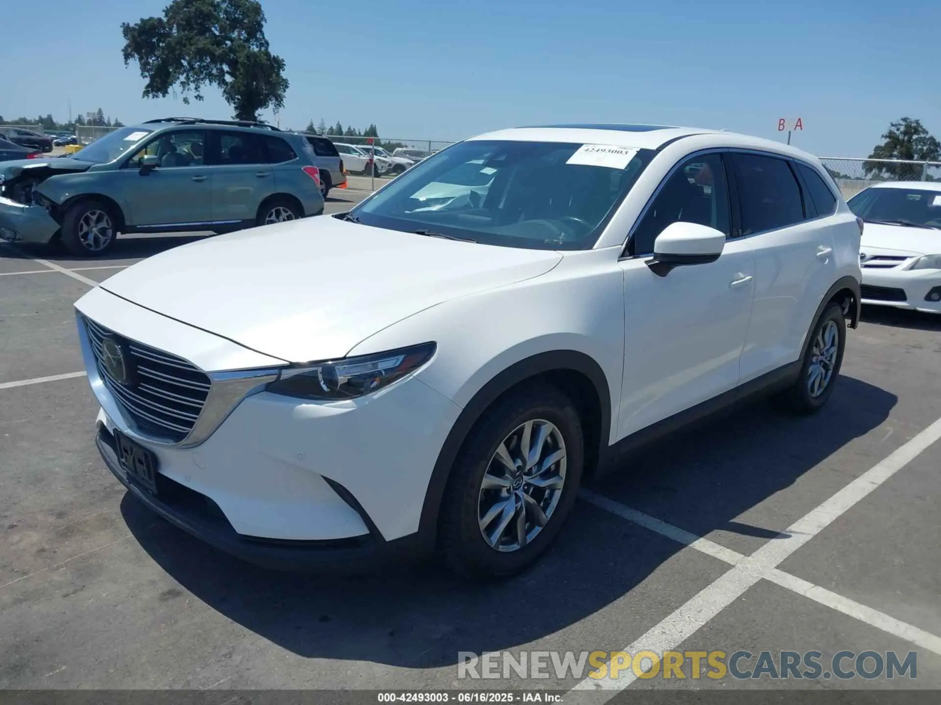 2 Photograph of a damaged car JM3TCACY8K0300956 MAZDA CX-9 2019
