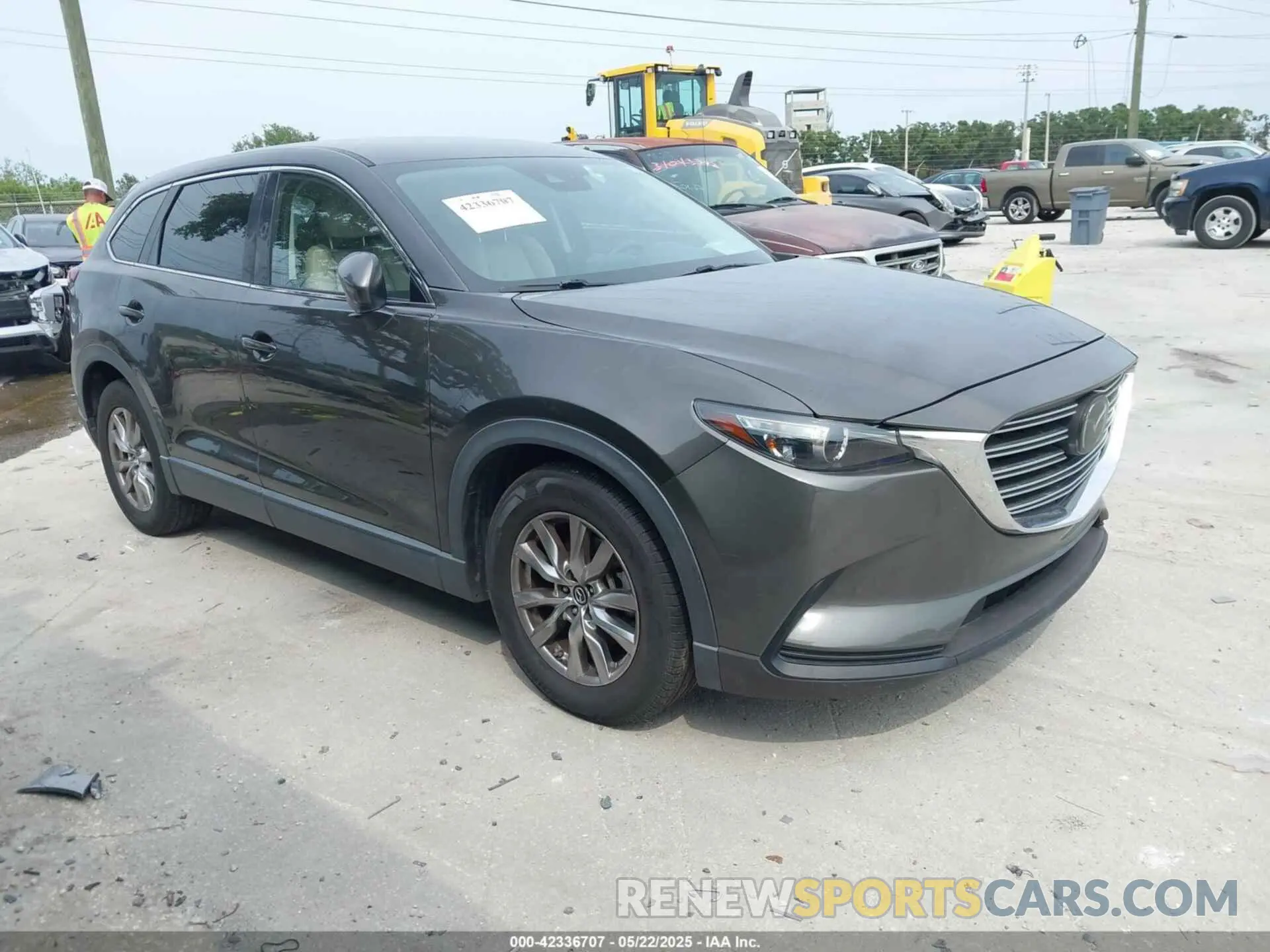 1 Photograph of a damaged car JM3TCACY9K0308810 MAZDA CX-9 2019