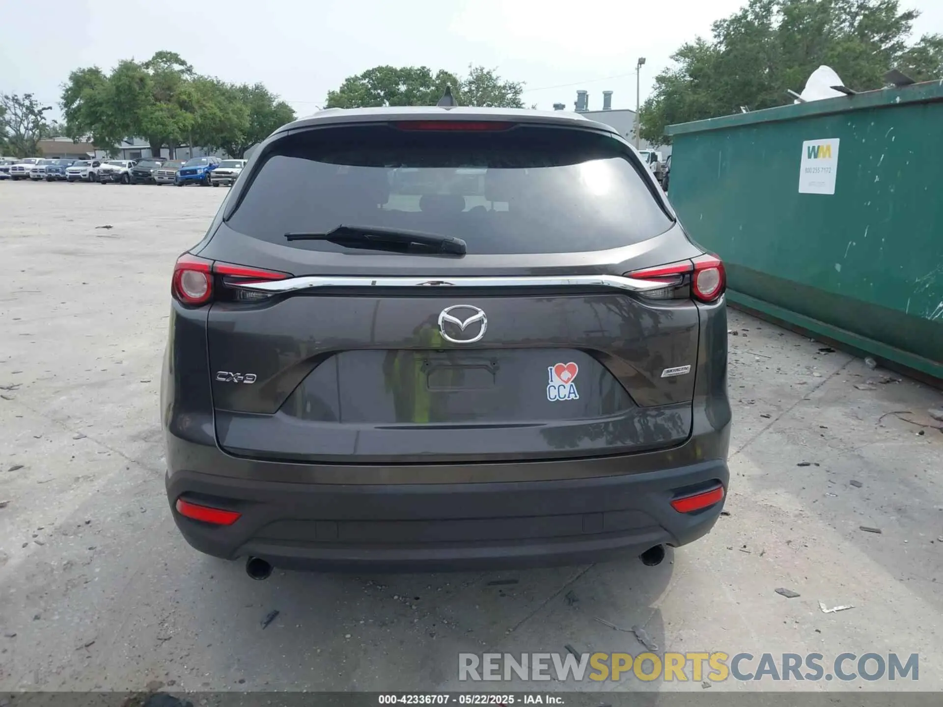 15 Photograph of a damaged car JM3TCACY9K0308810 MAZDA CX-9 2019