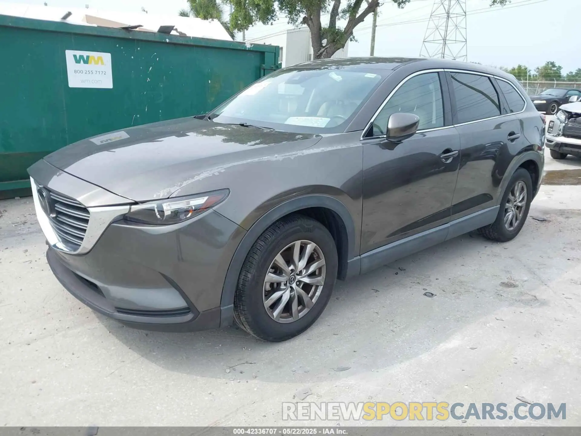 2 Photograph of a damaged car JM3TCACY9K0308810 MAZDA CX-9 2019
