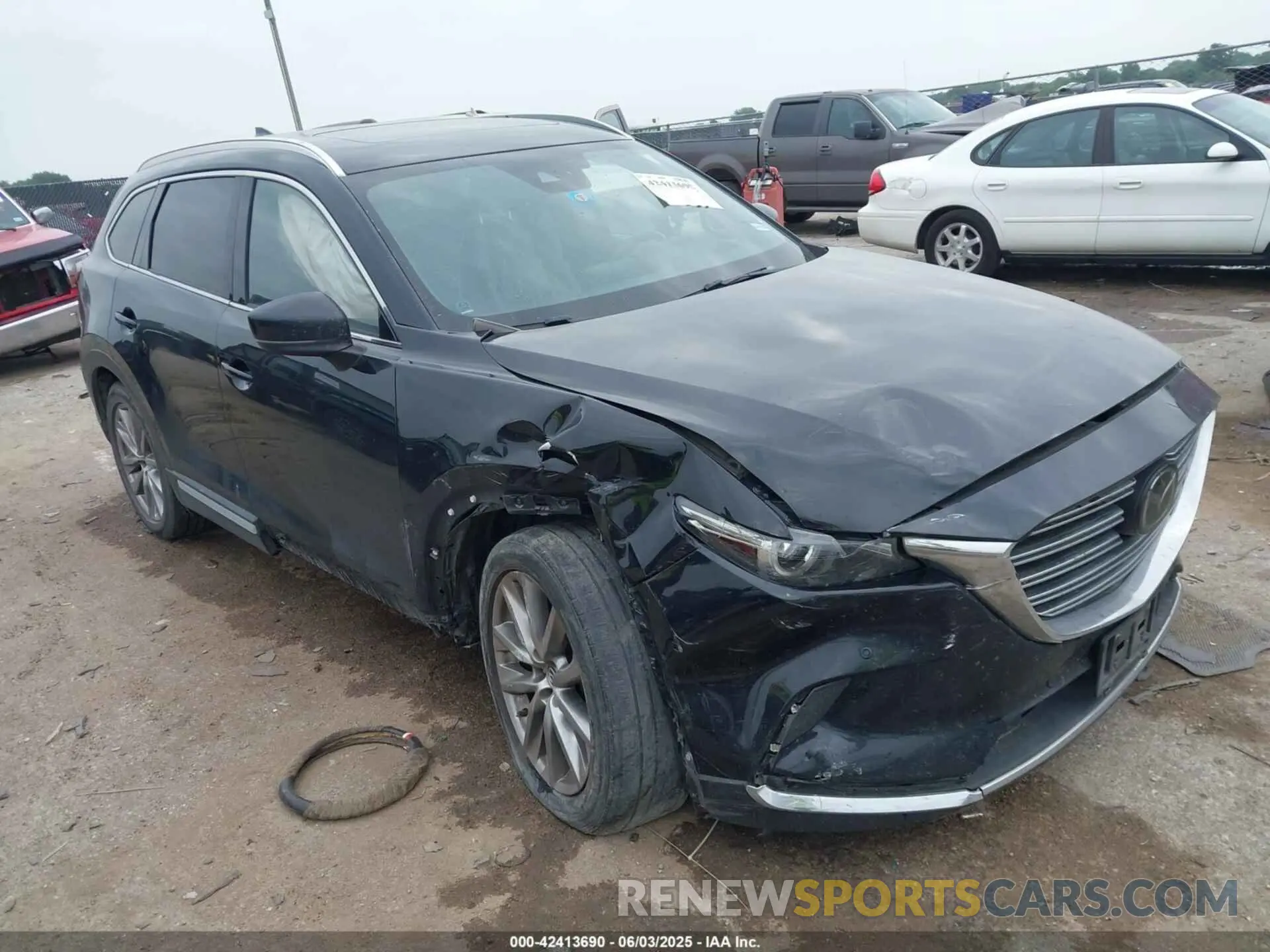 1 Photograph of a damaged car JM3TCADY0K0334596 MAZDA CX-9 2019