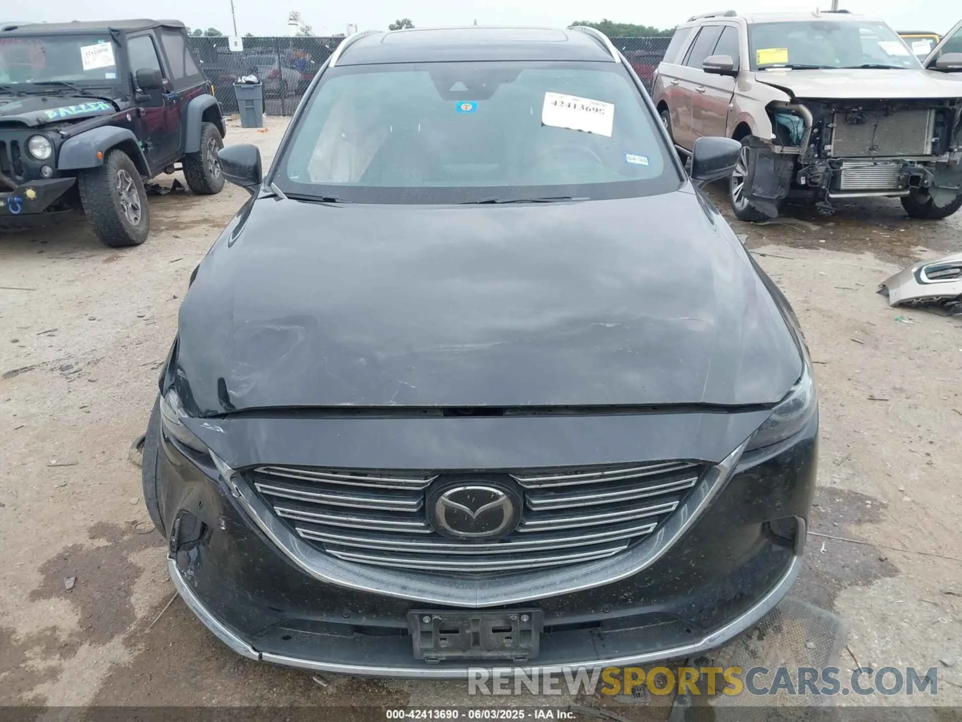 12 Photograph of a damaged car JM3TCADY0K0334596 MAZDA CX-9 2019