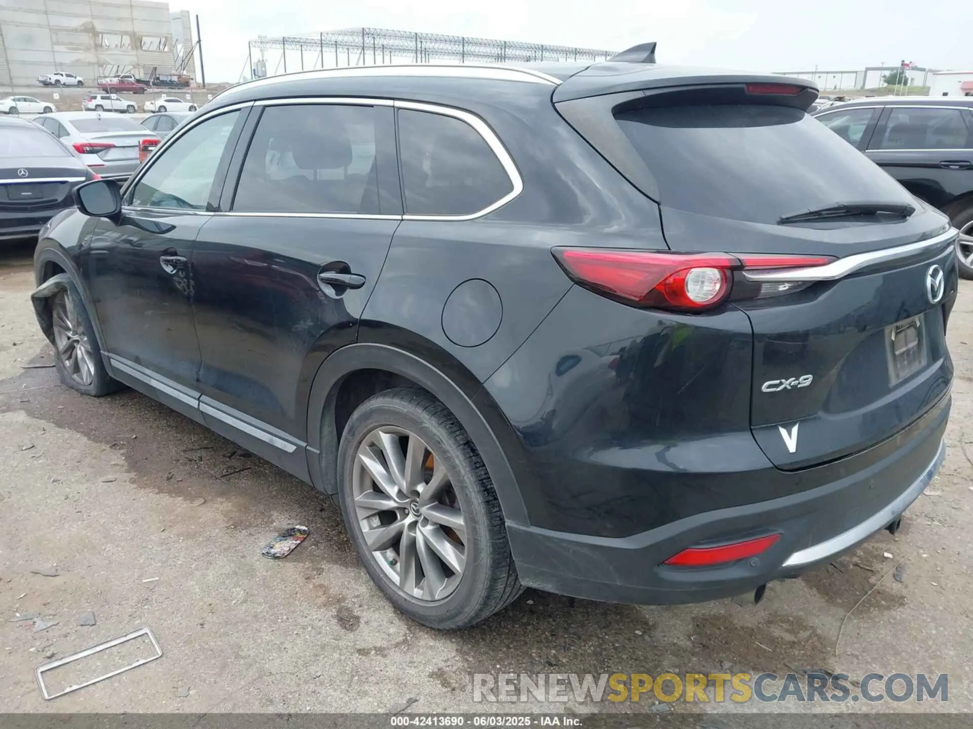 3 Photograph of a damaged car JM3TCADY0K0334596 MAZDA CX-9 2019