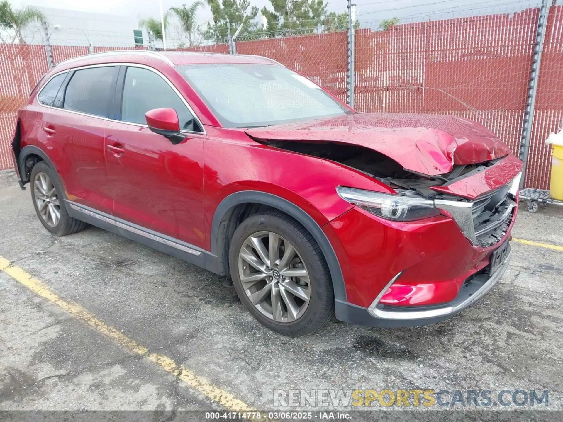 1 Photograph of a damaged car JM3TCADY3K0306761 MAZDA CX-9 2019