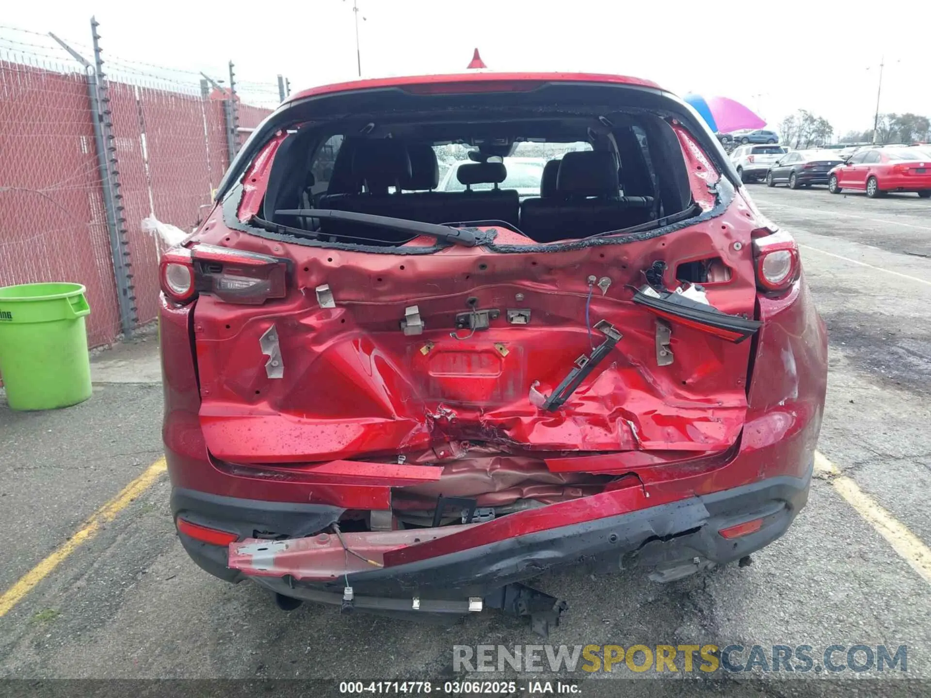 16 Photograph of a damaged car JM3TCADY3K0306761 MAZDA CX-9 2019