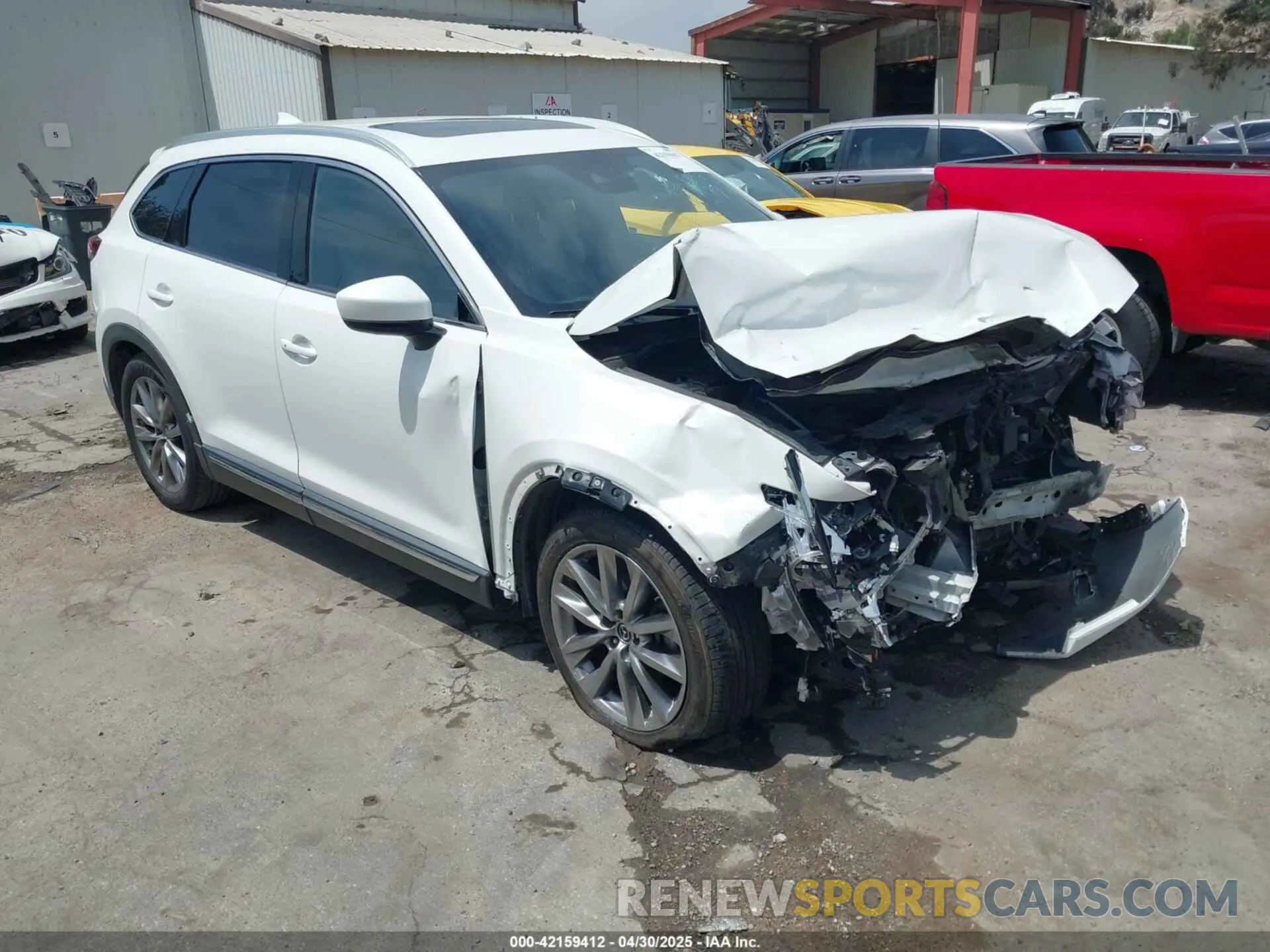1 Photograph of a damaged car JM3TCADY3K0307375 MAZDA CX-9 2019