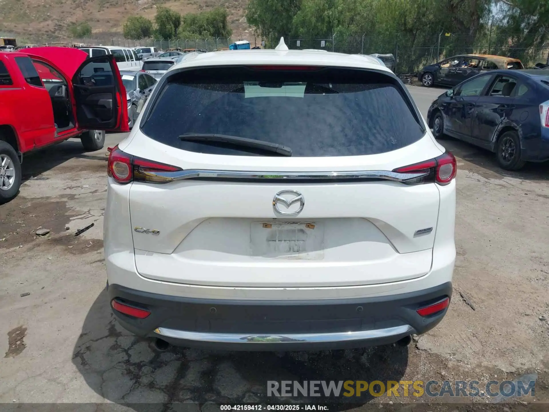 16 Photograph of a damaged car JM3TCADY3K0307375 MAZDA CX-9 2019